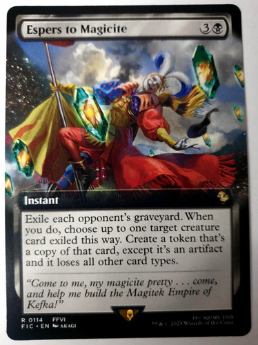 Mtg final fantasy - -, to