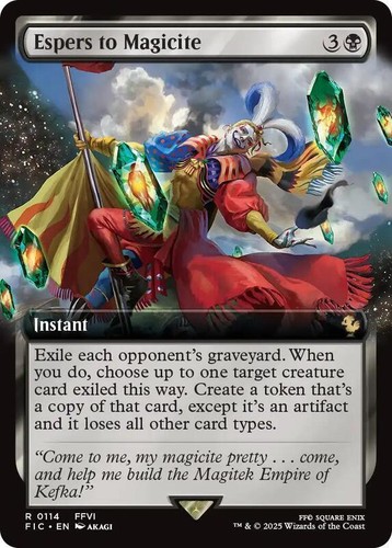 Mtg final fantasy commander - mtg,