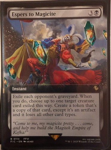 Mtg espers magicite - mtg, |