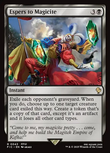 Magic mtg espers magicite - magic/mtg,